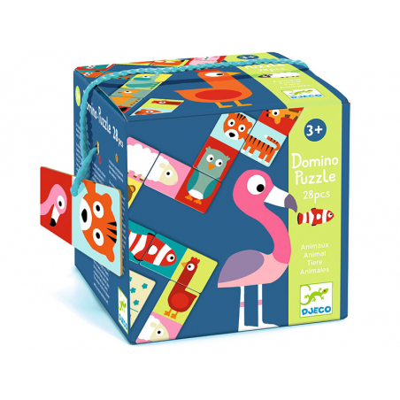 Acheter Jeu de dominos "Animo puzzle" - 28 pièces - 9,79 € en ligne sur La Petite Epicerie - Loisirs créatifs