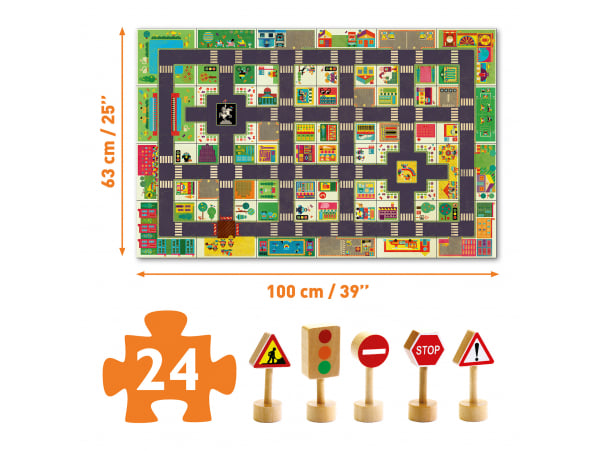 Acheter Puzzle pop to play - La ville - 24 pièces - 29,19 € en ligne sur La Petite Epicerie - Loisirs créatifs
