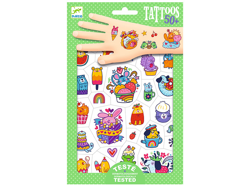 Acheter 50 tatouages - Mimi sweet - 4,99 € en ligne sur La Petite Epicerie - Loisirs créatifs