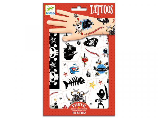 Acheter 50 tatouages - Pirates - 5,09 € en ligne sur La Petite Epicerie - Loisirs créatifs