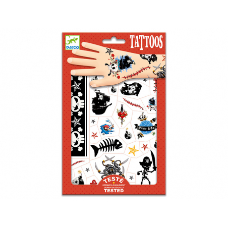 Acheter 50 tatouages - Pirates - 5,09 € en ligne sur La Petite Epicerie - Loisirs créatifs