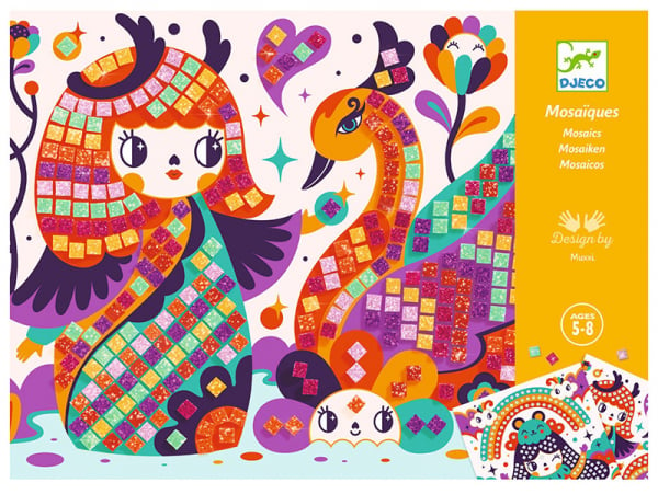 Activités manuelles pour enfant - Kit masques à décorer avec mosaïques