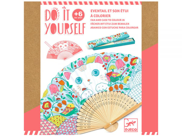 Acheter Kit DIY - Eventail à colorier - Koneko - 10,89 € en ligne sur La Petite Epicerie - Loisirs créatifs
