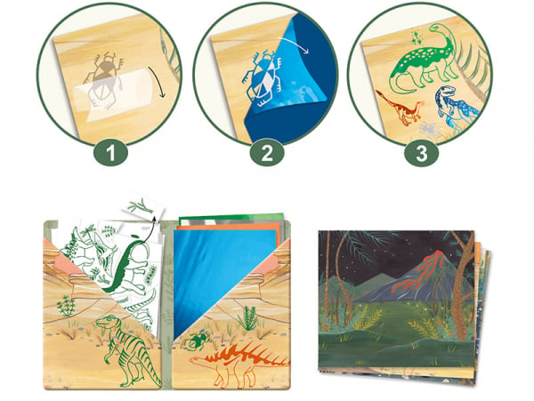 Acheter Kit artistic Patch - Dinosaures - 13,39 € en ligne sur La Petite Epicerie - Loisirs créatifs