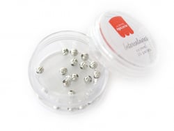 Acheter Lot de 20 perles heishi intercalaire - Boules argentées 4 x 3 mm - 3,99 € en ligne sur La Petite Epicerie - Loisirs c...