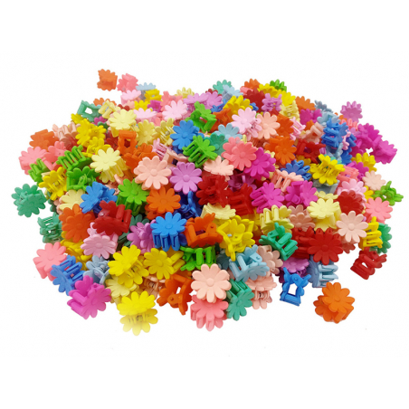 Acheter Lot de 10 pinces à cheveux - Fleurs multicolores - 4,79 € en ligne sur La Petite Epicerie - Loisirs créatifs