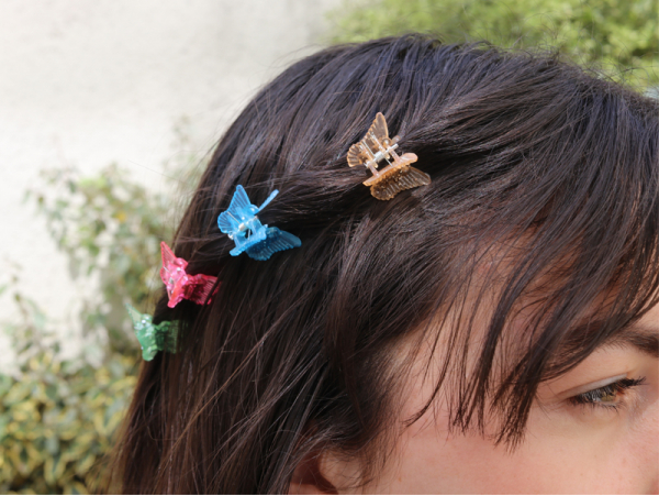 Accessoires Cheveux enfant - Rose - 15 pièces -Élastiques à cheveux,  pinces, curseurs