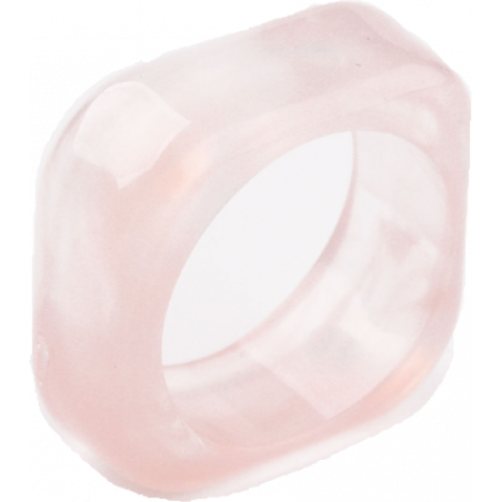 Acheter Bague en résine carrée - Rose - 1,99 € en ligne sur La Petite Epicerie - Loisirs créatifs