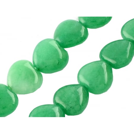 Acheter 10 perles de jade naturel coeur 10 mm - Vert - 6,99 € en ligne sur La Petite Epicerie - Loisirs créatifs