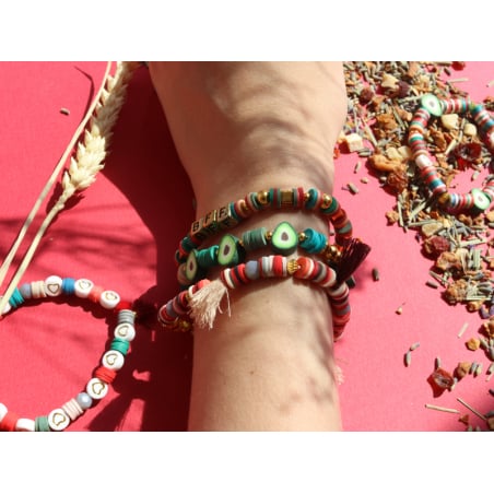 Acheter Mélange de perles heishi et de breloques - Dakar - 6,99 € en ligne sur La Petite Epicerie - Loisirs créatifs