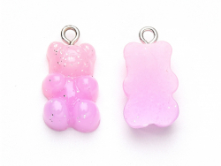 Acheter 20 pendentifs ours en résine - Bicolore - 5,99 € en ligne sur La Petite Epicerie - Loisirs créatifs