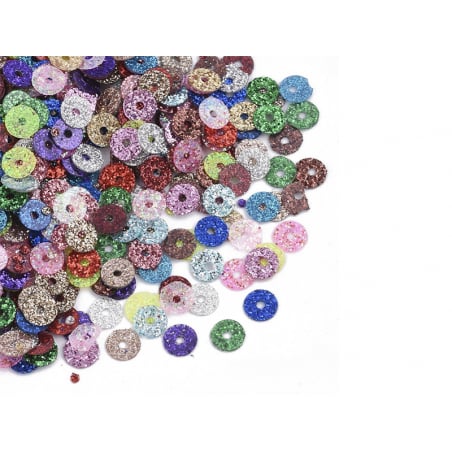 Acheter Sequins pailletés ronds - Multicolore - 2,89 € en ligne sur La Petite Epicerie - Loisirs créatifs