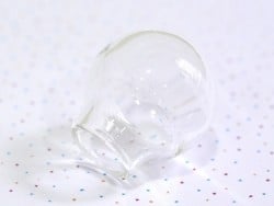 Acheter 1 bulle en verre 20 x 22 mm - pour création de bijoux - 3,20 € en ligne sur La Petite Epicerie - Loisirs créatifs