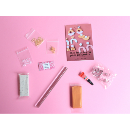 Acheter Kit MKMI - Mes boucles en pâte polymère - 19,99 € en ligne sur La Petite Epicerie - Loisirs créatifs