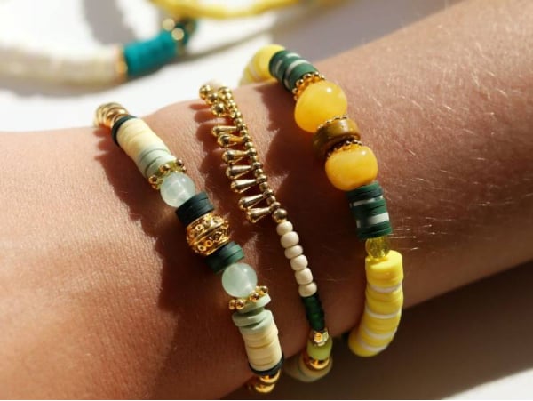 Kit mélange de perles pour bracelets - Hope