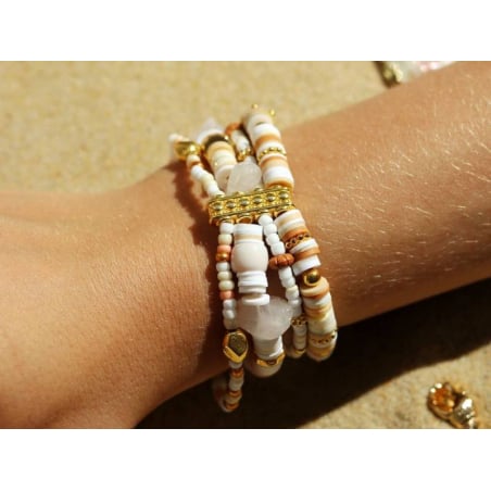 Acheter Mélange de perles heishi et de breloques - Abu Dhabi - 6,99 € en ligne sur La Petite Epicerie - Loisirs créatifs