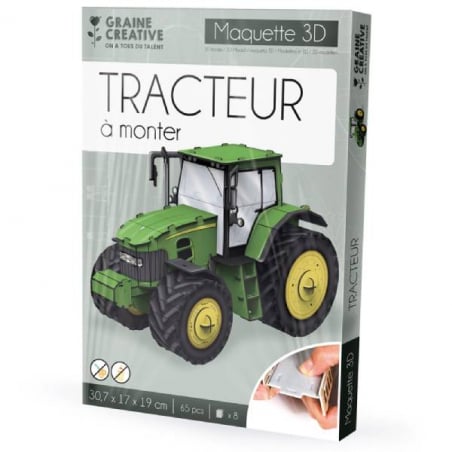 Acheter Puzzle maquette - Tracteur - 15,39 € en ligne sur La Petite Epicerie - Loisirs créatifs