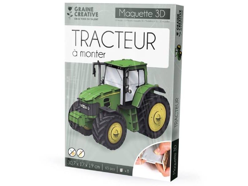 Acheter Puzzle maquette - Tracteur - 15,39 € en ligne sur La Petite Epicerie - Loisirs créatifs