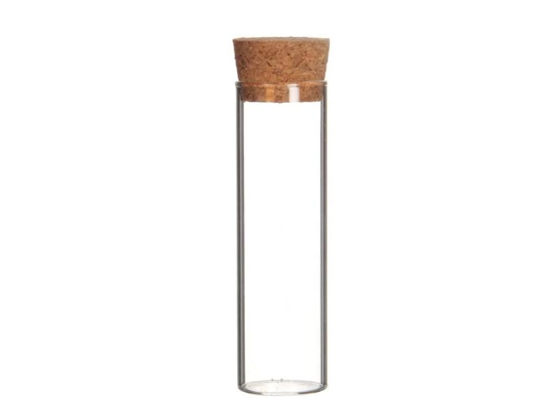 Acheter Tube en verre avec bouchon en liège - 10 cm - 1,99 € en ligne sur La Petite Epicerie - Loisirs créatifs