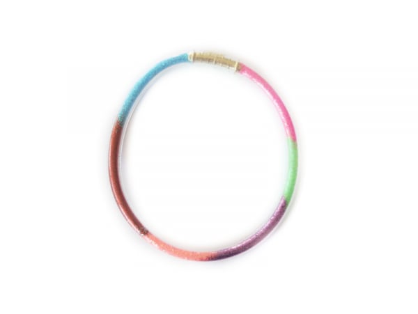 Acheter Bracelet jonc bouddhiste fantaisie à l'unité - multicolore - paillettes fines - 1,99 € en ligne sur La Petite Epiceri...