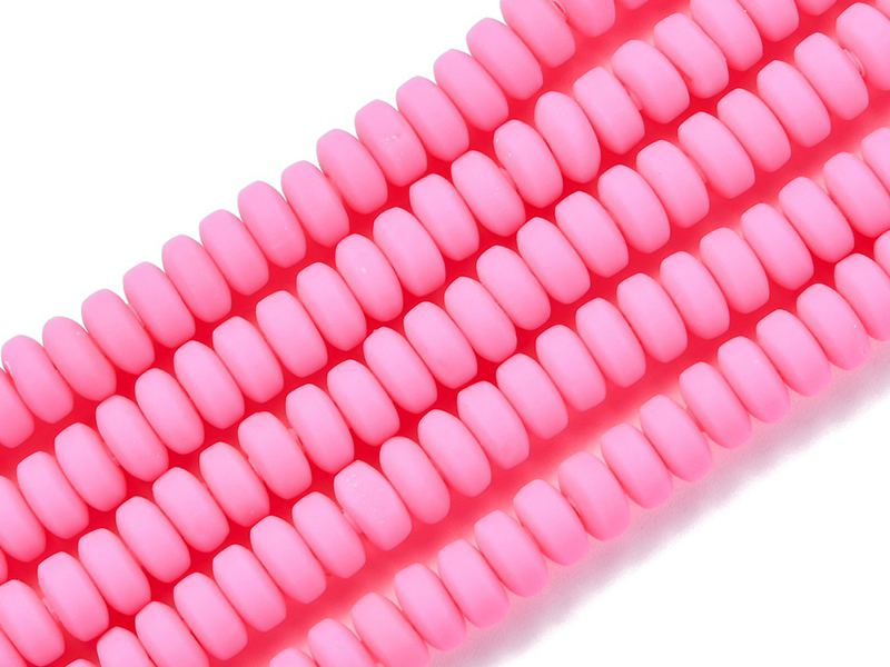 Acheter Boite de perles heishi épaisses 6 mm - Rose foncé - 3,49 € en ligne sur La Petite Epicerie - Loisirs créatifs