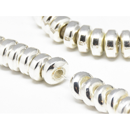 Acheter Lot de 20 perles épaisses intercalaires 6 mm - Argenté - 1,49 € en ligne sur La Petite Epicerie - Loisirs créatifs