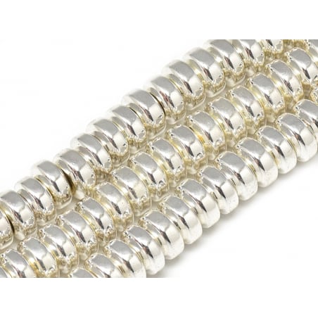 Acheter Lot de 20 perles épaisses intercalaires 6 mm - Argenté - 1,49 € en ligne sur La Petite Epicerie - Loisirs créatifs