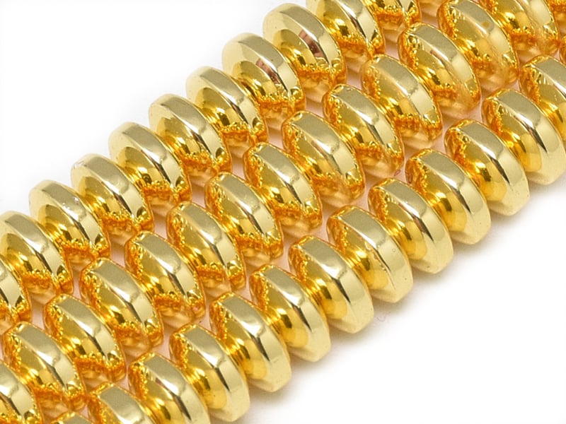 Acheter Lot de 20 perles épaisses intercalaires 6 mm - Doré - 1,49 € en ligne sur La Petite Epicerie - Loisirs créatifs