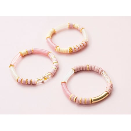 Acheter Lot de 5 perles tubes opaques en résine 6 mm - Corail - 1,99 € en ligne sur La Petite Epicerie - Loisirs créatifs