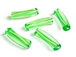 Acheter Lot de 5 perles tubes transparentes en résine 6 mm - Vert - 1,99 € en ligne sur La Petite Epicerie - Loisirs créatifs