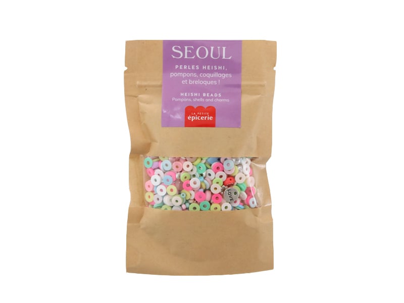 Acheter Mélange de perles heishi et de breloques - Séoul - 6,99 € en ligne sur La Petite Epicerie - Loisirs créatifs