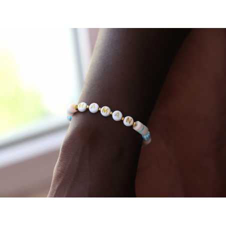 Acheter Perles lettres "Maman" pour bracelet à personnaliser - 1,49 € en ligne sur La Petite Epicerie - Loisirs créatifs