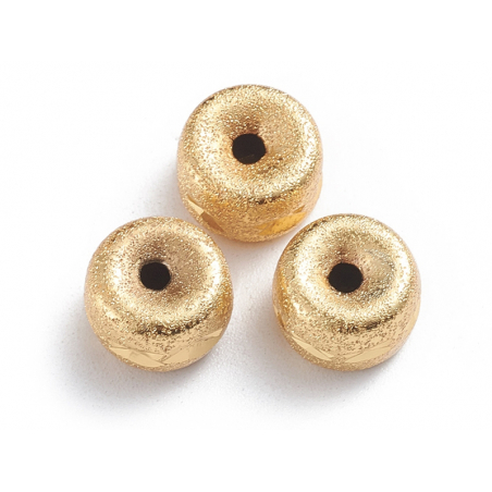 Acheter Perle intercalaire pour bijoux dorée - 10 x 6 mm - 1,19 € en ligne sur La Petite Epicerie - Loisirs créatifs
