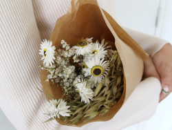 Acheter Mix de fleurs séchées naturel - Avoine, Acroclinium, Gypsophila - 11,99 € en ligne sur La Petite Epicerie - Loisirs c...