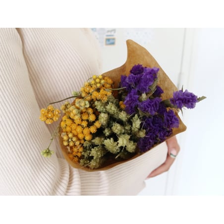 Acheter Mix de fleurs séchées naturel - Lona, Statice, Blé - 11,99 € en ligne sur La Petite Epicerie - Loisirs créatifs