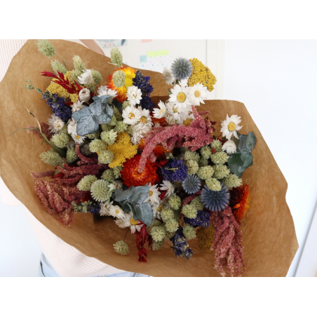 Acheter Bouquet de fleurs séchées Vicky - Multicolore - 59,99 € en ligne sur La Petite Epicerie - Loisirs créatifs