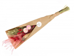 Acheter Bouquet de fleurs séchées - Mix rouge et rose - 13,89 € en ligne sur La Petite Epicerie - Loisirs créatifs