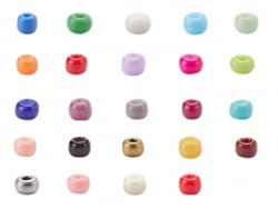 Acheter Boite de 24 couleurs de perles de rocailles ronde - 12/0 soit environ 2 mm de diam env. - 20,99 € en ligne sur La Pet...