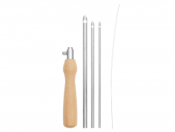 Acheter Set d'aiguilles à puncher en bois - 3 aiguilles - Rico Design - 18,19 € en ligne sur La Petite Epicerie - Loisirs cré...