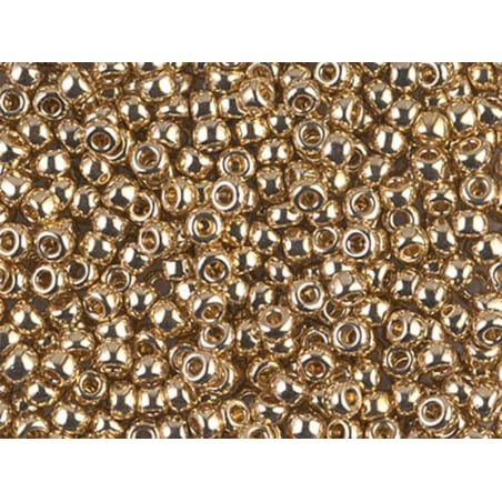 Acheter Rocailles Miyuki 8/0 24kt gold light plated - 193 - 8,99 € en ligne sur La Petite Epicerie - Loisirs créatifs