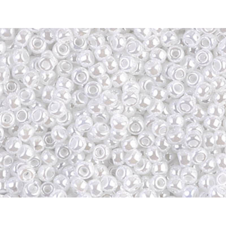 Acheter Rocailles Miyuki 8/0 ceylon white pearl - 528 - 1,19 € en ligne sur La Petite Epicerie - Loisirs créatifs