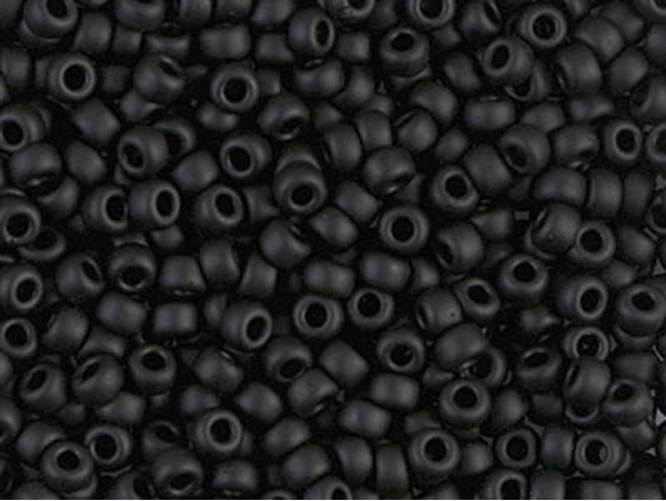 Acheter Rocailles Miyuki 8/0 opaque matte black - 401F - 1,19 € en ligne sur La Petite Epicerie - Loisirs créatifs