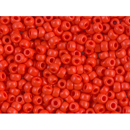 Acheter Rocailles Miyuki 8/0 opaque vermilion red - 407 - 1,19 € en ligne sur La Petite Epicerie - Loisirs créatifs