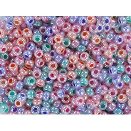 Acheter Rocailles Miyuki 8/0 shiny colors - mix96 - 1,29 € en ligne sur La Petite Epicerie - Loisirs créatifs