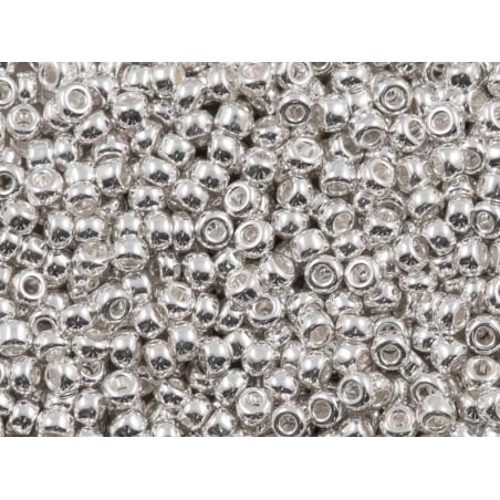 Acheter Rocailles Miyuki 11/0 bright sterling silver plated - 961 - 3,69 € en ligne sur La Petite Epicerie - Loisirs créatifs