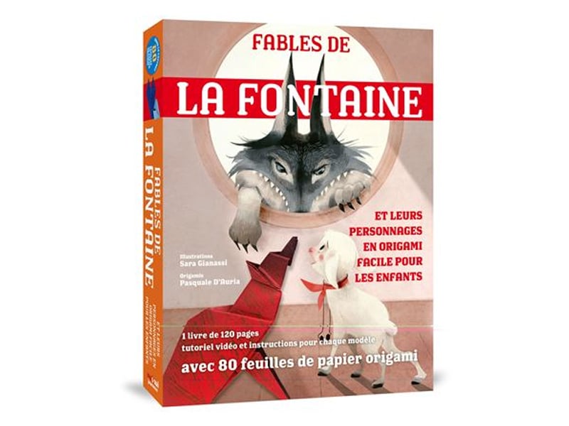 Acheter Les fables de la fontaine et les personnages en origami - 14,90 € en ligne sur La Petite Epicerie - Loisirs créatifs