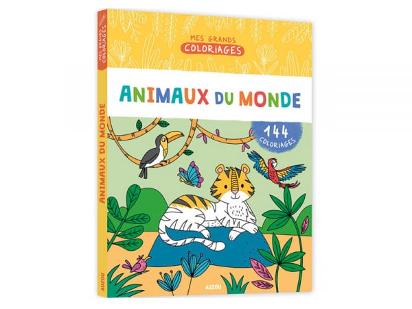 Achetez ce livre en tissu Les animaux à votre bébé !