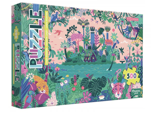 Acheter Puzzle Jungle enchantée - 500 pièces - 21,39 € en ligne sur La Petite Epicerie - Loisirs créatifs