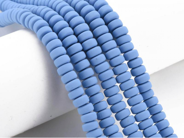 Acheter Boite de perles heishi épaisses 6 mm - Bleu ardoise - 3,49 € en ligne sur La Petite Epicerie - Loisirs créatifs