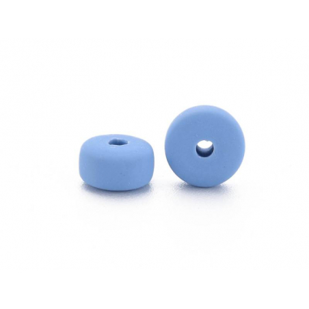 Acheter Boite de perles heishi épaisses 6 mm - Bleu ardoise - 3,49 € en ligne sur La Petite Epicerie - Loisirs créatifs